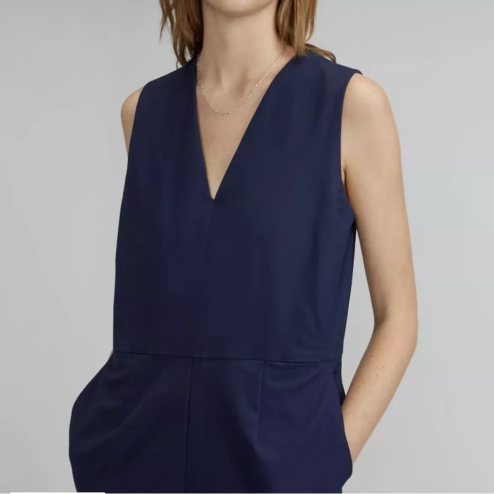 Everlane Structured Cotton Jumpsuit - Picture 3 of 9